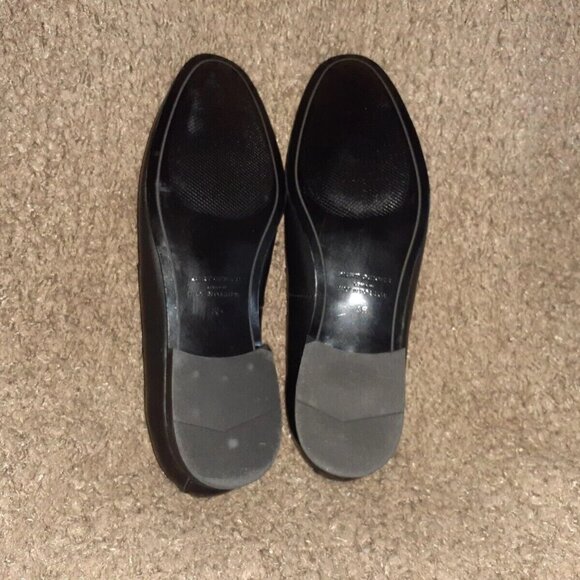KURT GEIGER-Black Leather-Palermo Silver Studded Venetian Loafers-Sz 45/12-NWOB - Picture 8 of 8